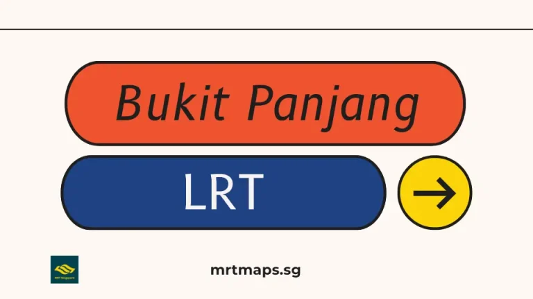 Bukit Panjang Line LRT Map